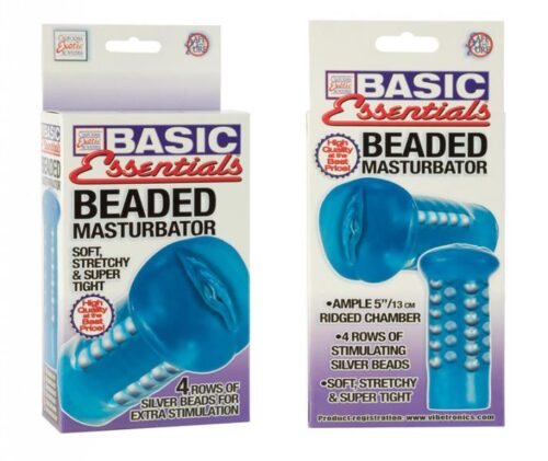 Basic Essentials Beaded Masturbator