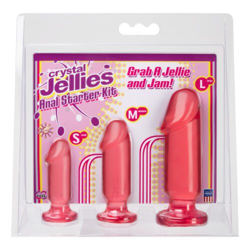 Crystal Jellies Anal Starter Kit Pink