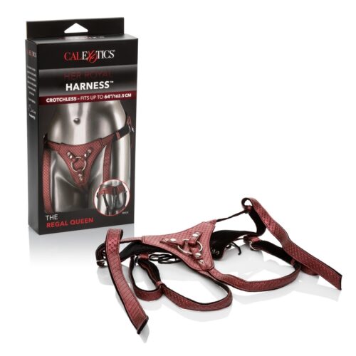 Her Royal Harness™ The Regal Queen Red