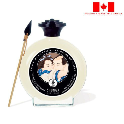 Shunga Edible Body Paint Vanilla & Chocolate