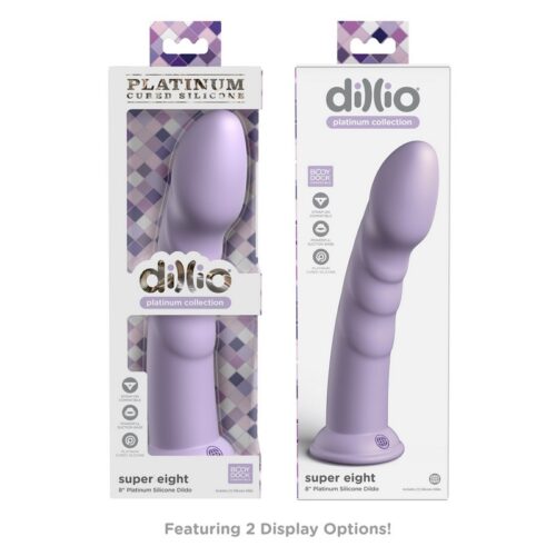 Dillio Platinum 8” Super Eight Purple