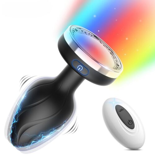 Led Vibrating Butt Plug with Wireless Remote Control 1