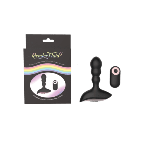 Gender Fluid Shake Remote Anal Vibe